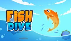 Fish Dive background