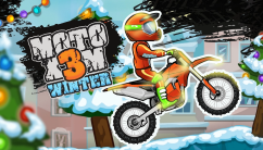 Moto X3M Winter background