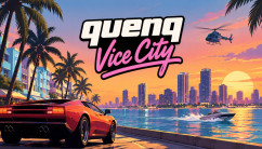 Quenq Vice City background