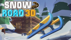Snow Rider 3D background