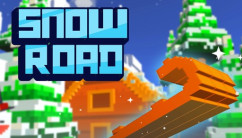 Snow Road background