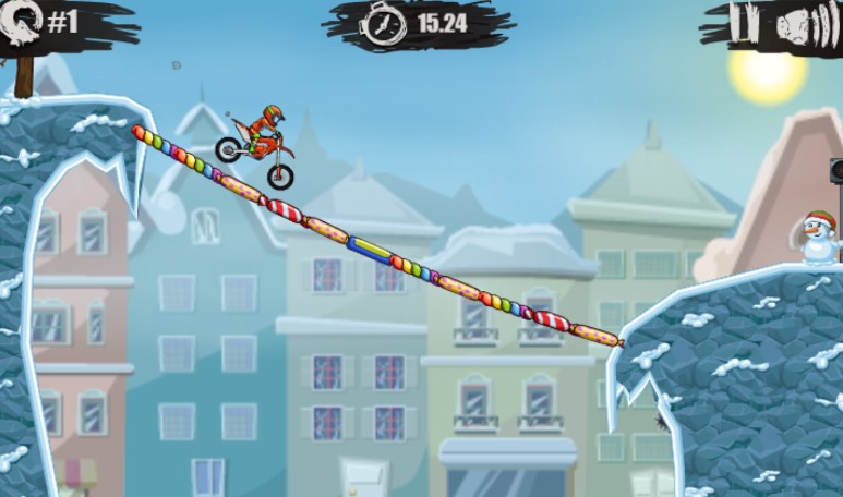 Moto X3M Winter screenshot