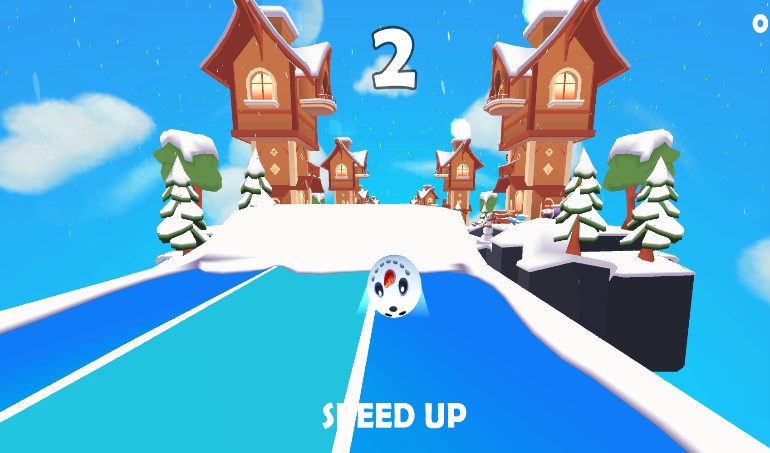 Slope Snowball screenshot