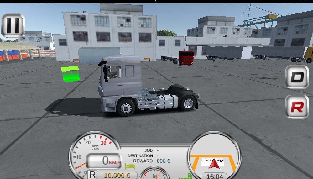 In Truck Simulator: European Roads, you'll control massive European trucks transporting goods on city streets